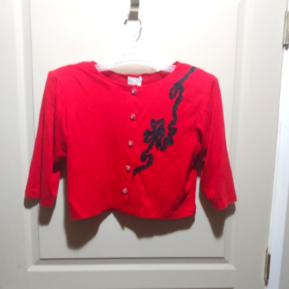 Vintage Bolero Cropped Lace Jacket.